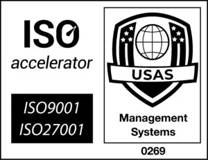 ISO 9001 and ISO 27001 certified